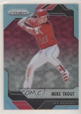 2017 Panini Chronicles Prizm Light Blue Prizm 246/299 Mike Trout #26 5l2