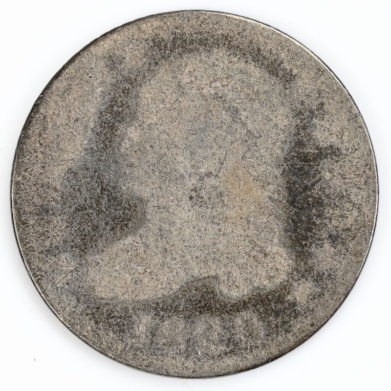 1820 Capped Bust Dime AG Silver 10c 