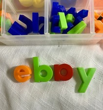 Vintage Educational Alphabet Elementary Magnet Letters For Fridge Retro