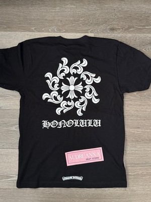 Chrome Hearts Honolulu Black Spiral Pocket T-Shirt Medium 100