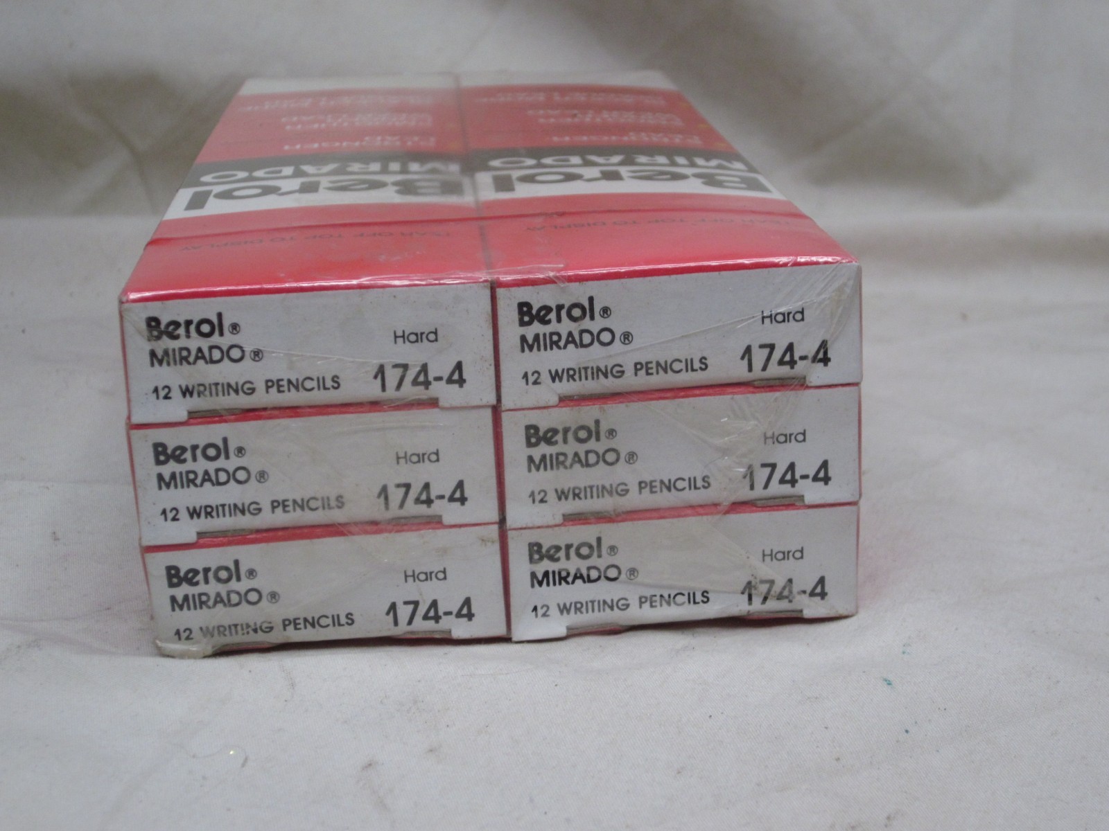 72 Berol MIRADO PENCILS new vintage pencil box lot 174-4 NOS boxes USA Quality
