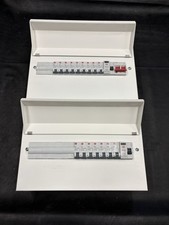Wylex 24way Metal Consumer Unit 100A Main with RCDs and McBs