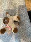 Madame Alexander Dog Stuffed Animal Plush Small Beige Brown Pink Bow — photo 4