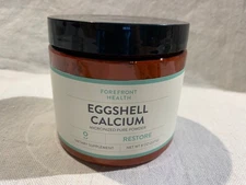 Forefront Health Eggshell Calcium Restore Micronized Powder. 8 oz. New & Sealed.