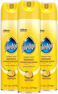 #ad #ad Pledge Enhancing Polish Furniture amp; Wood Spray Lemon Scent 9.7oz Pack of 3 $18.80
