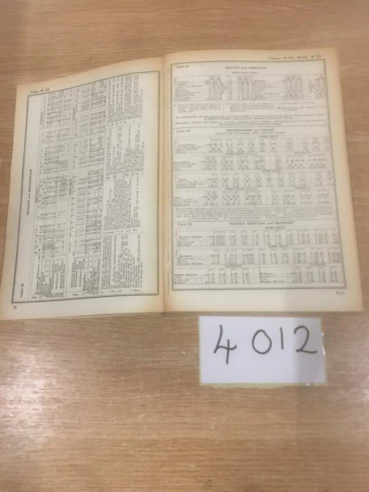 Bradshaws British Railway Official Guide 1st May-11 June1961Vintage Railway Book - Image 3 of 4