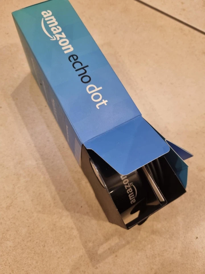 Alexa Amazon Echo Dot 2. Generation Sprachgesteuerter Smart Assistant Schwarz - Bild 2 von 4