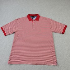 Tommy Hilfiger Polo Mens XL Red Striped Shirt