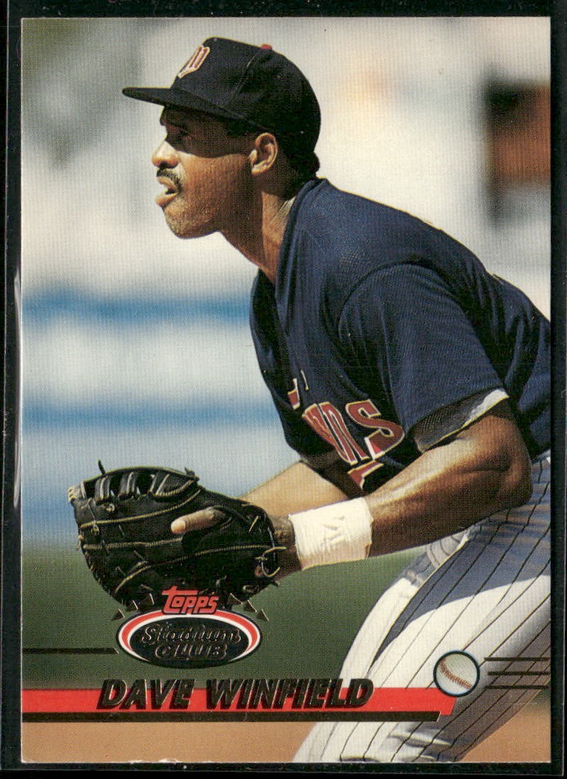 Dave Winfield 1993 Stadium Club Members Only #609 Minnesota Twins