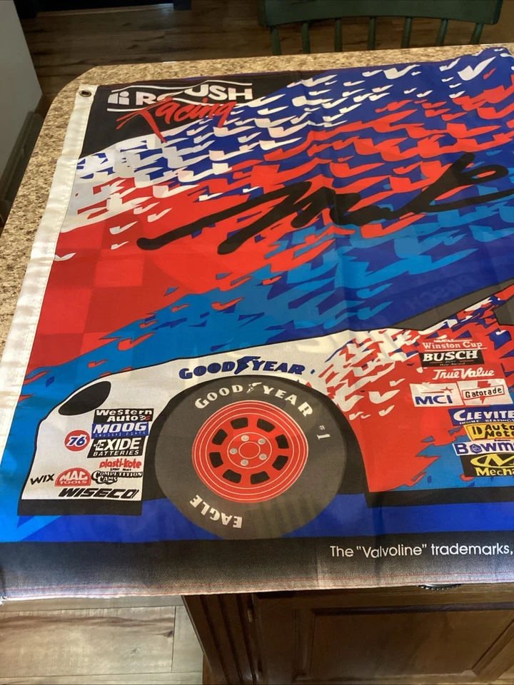 Bandera vintage Mark Martin 6’x 5’ Foto 2 de 4