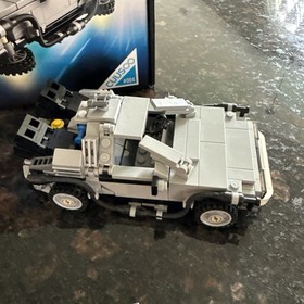 Lego Cuusoo Back To The Future Delorean Time Machine 21103 Complete Box & Manual