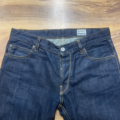 Blue Blanket Lot No 925 Dark Blue Selvedge Jeans Size 34x30 - Picture 2 of 13