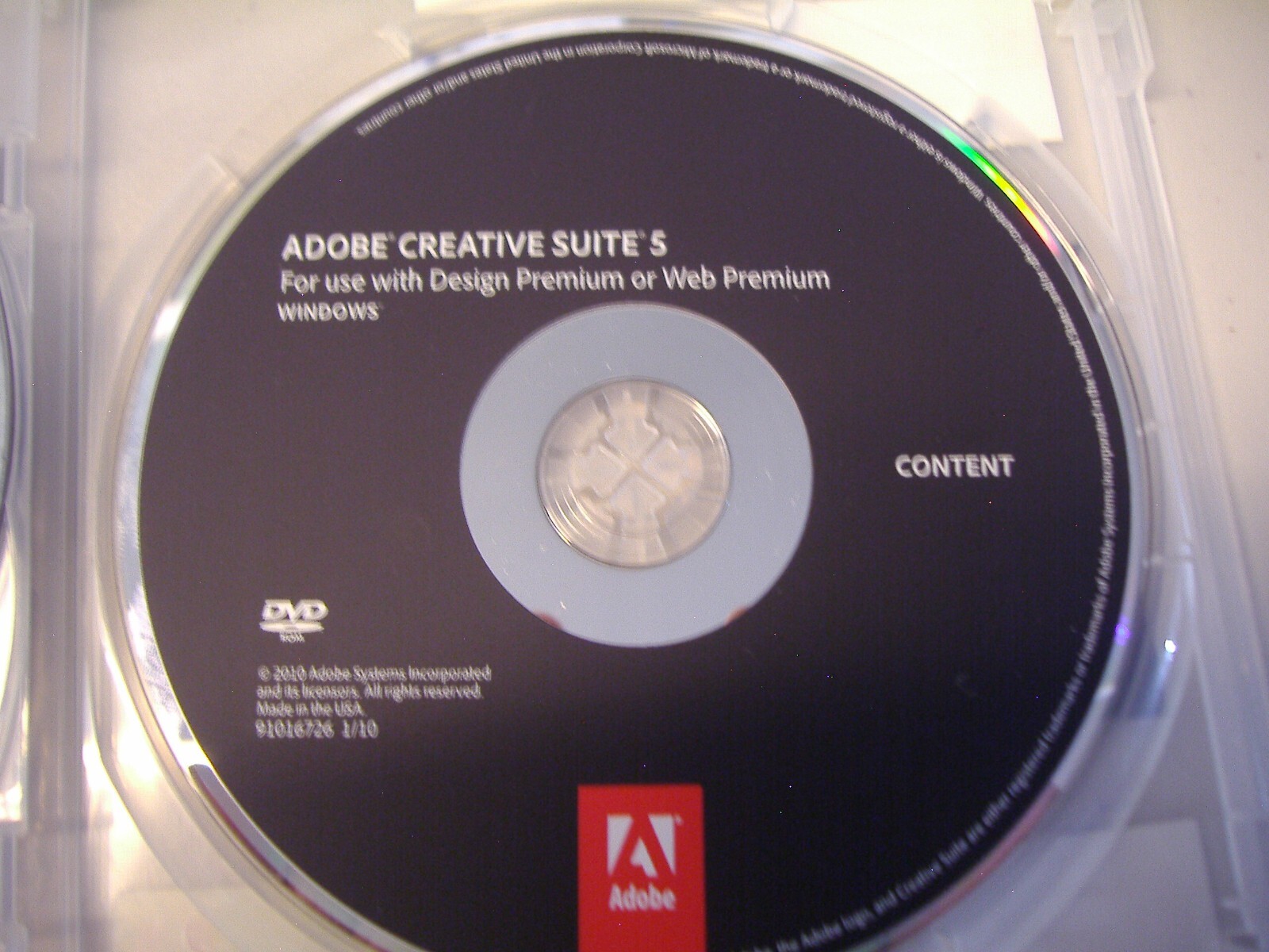Adobe Creative Suite 5 CS5 WEB Premium For Windows Full Retail DVD