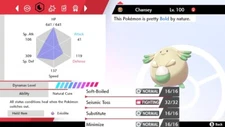 Pokemon Sword and Shield 6iv Shiny Chansey - FAST DELIVERY!