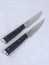 2pc KitchenAid 4.5" FORGED STEAK Knife, Made from JAPANESE Stainless Steel - NEW