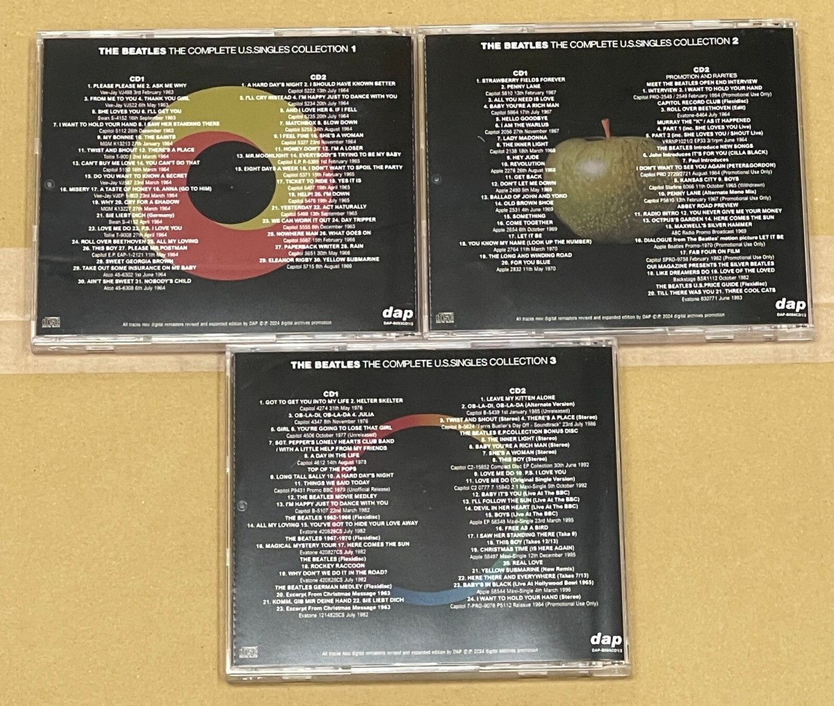 The Beatles singles collection 27枚 The Beatles – The Singles Collection 1962 - 1970 – Box Set