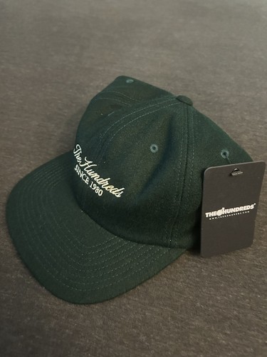 The Hundreds Hat OSFM Adjustable Green Ships Free Streetwear - Picture 2 of 12