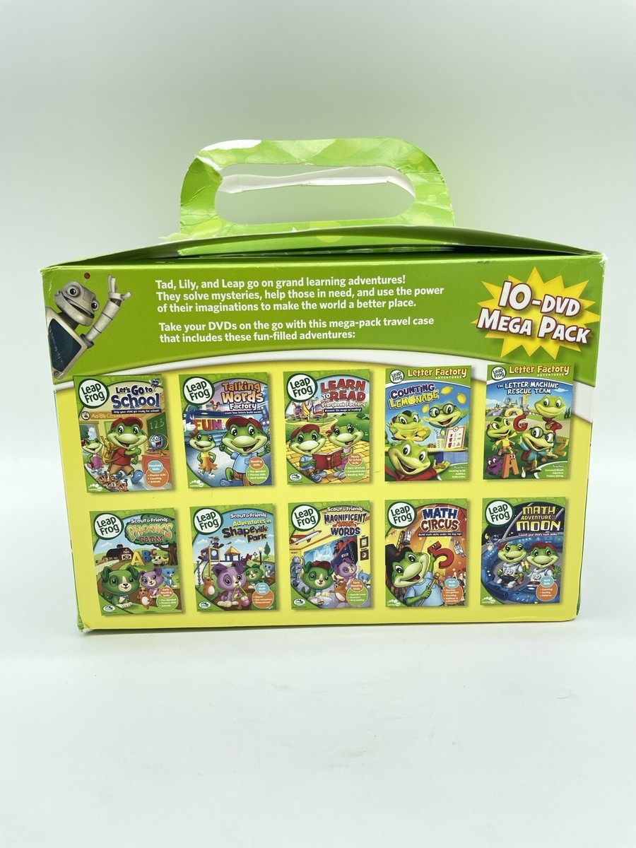 Leapfrog Learn With Leap 9- DVD Mega Pack (DVD, 2015) READ Leapfrog Learn With Leap 9- DVD Mega Pack (DVD, 2015) READ