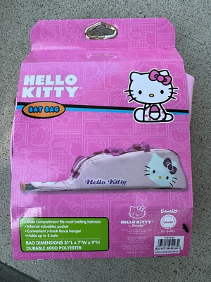 Hello Kitty Baseball Bat/Helmet Bag Pink Brand New in Package !