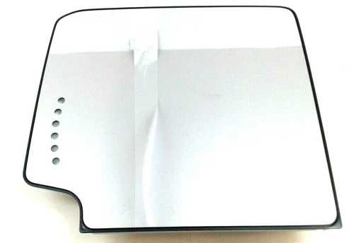 Chevrolet GMC LH Driver Side View Trailer Tow upper Mirror Glass heated new OEM