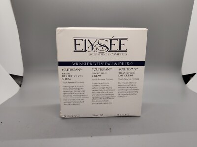 ELYSEE Wrinkle Reverse Face Eye Trio Youthspan Lrg Serum Telo-Genesis Micro Firm