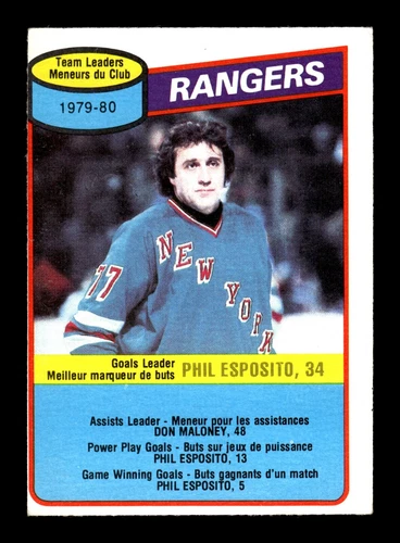 4-04-20 PWE. FLAWED . 1980-81 opc o-pee-chee #149 phil esposito