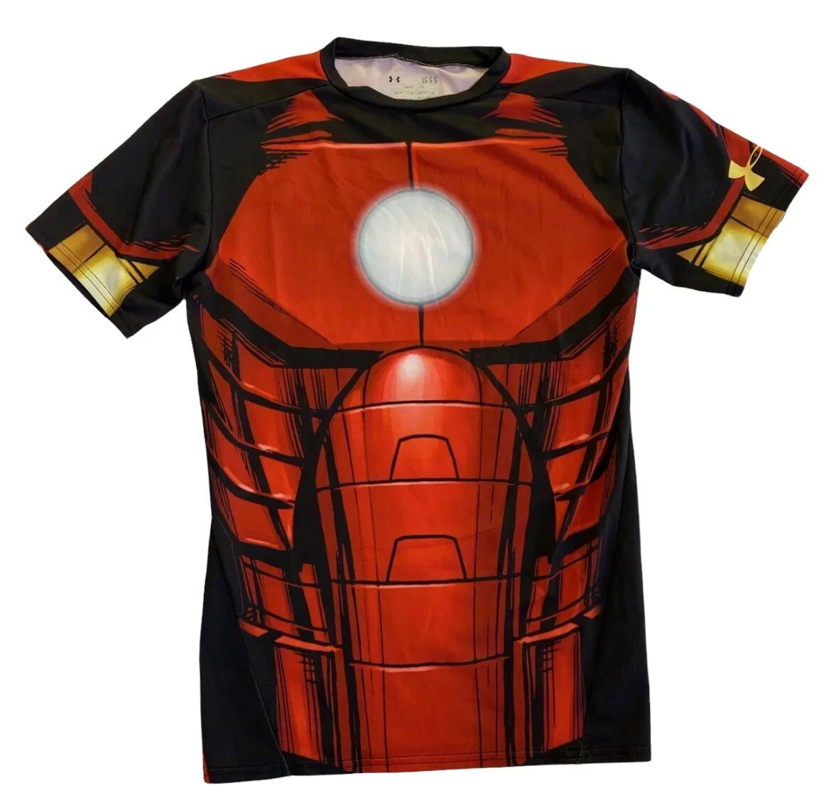 Iron man shop under armour shirt