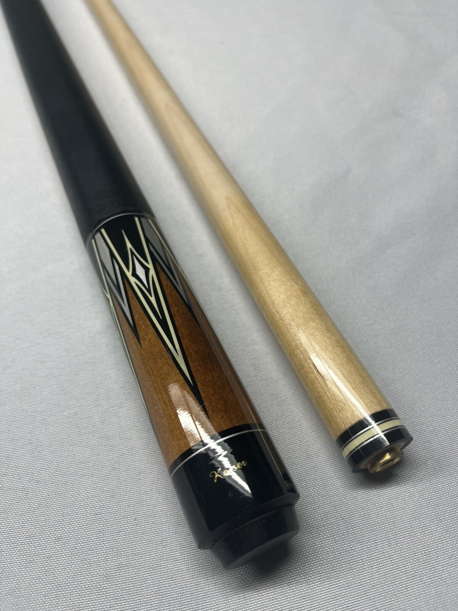 Kiaser Pool Cue Maple Shaft 2 Piece Playing Stick K130D | eBay