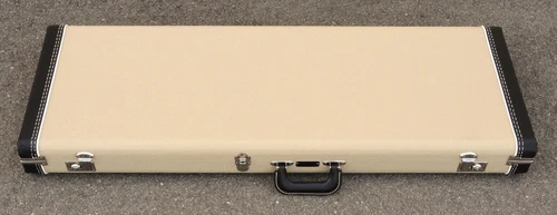 Fender REISSUE 1963 Stratocaster/ Telecaster Case - White W/ Orange Interior NEW