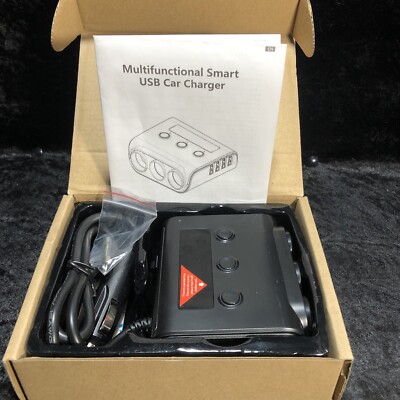 Multifunction Smart USB Car Charger Brand New