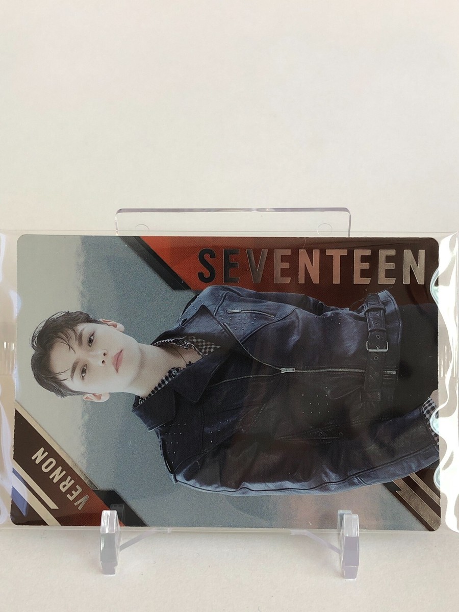 Vernon Seventeen wafer official Photo card sealed Bandai Vernon Seventeen wafer official Photo card sealed Bandai