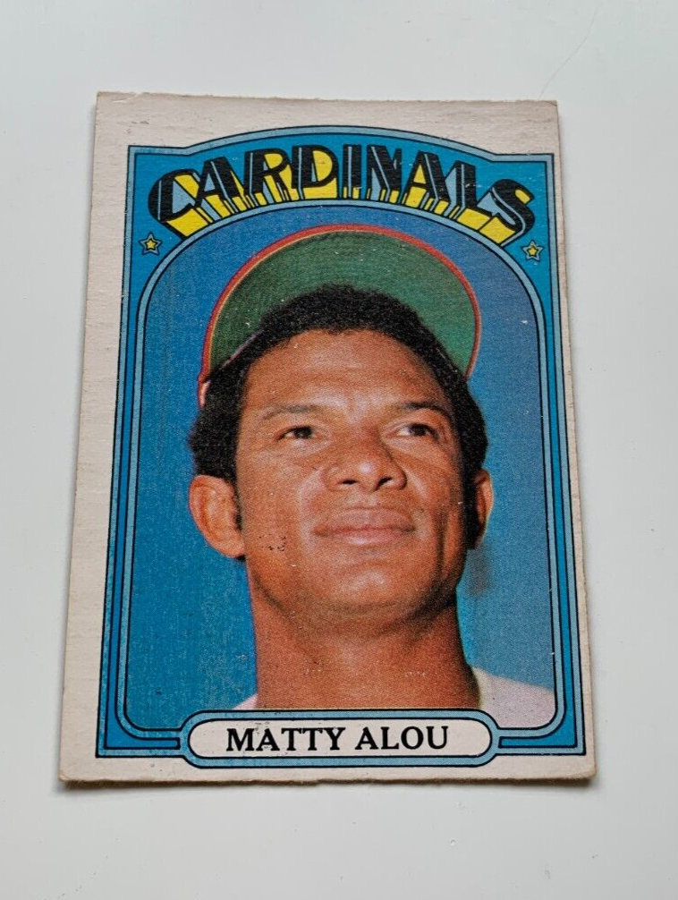 1972 Topps OPeeChee 395 Matty Alou Baseball Card eBay