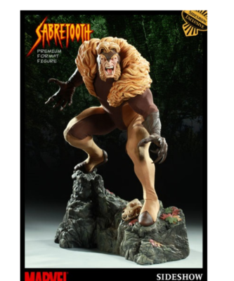 Statue Marvel Sabretooth Classic Premium Format 1/4 Par Sideshow - NEUVE