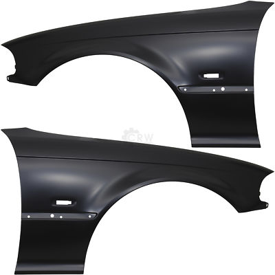 Kotflügel Set rechts & links für BMW  E46 Bj 99-03 Coupe Cabrio mit Blinkerloch