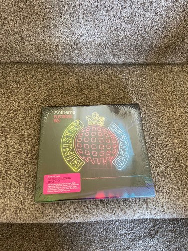 Ministry Of Sound Anthems Electronic 80s New Sealed 3CD