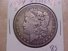 1884 S MORGAN SILVER DOLLAR VF+ (X3313)
