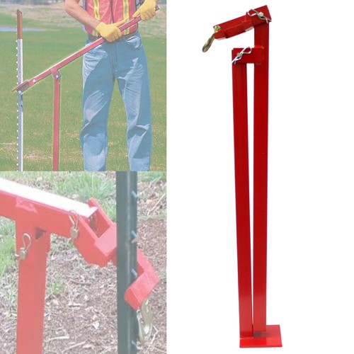 VEVOR Post Puller 42 Long Chain Fence Post Puller 32 Standing Frame