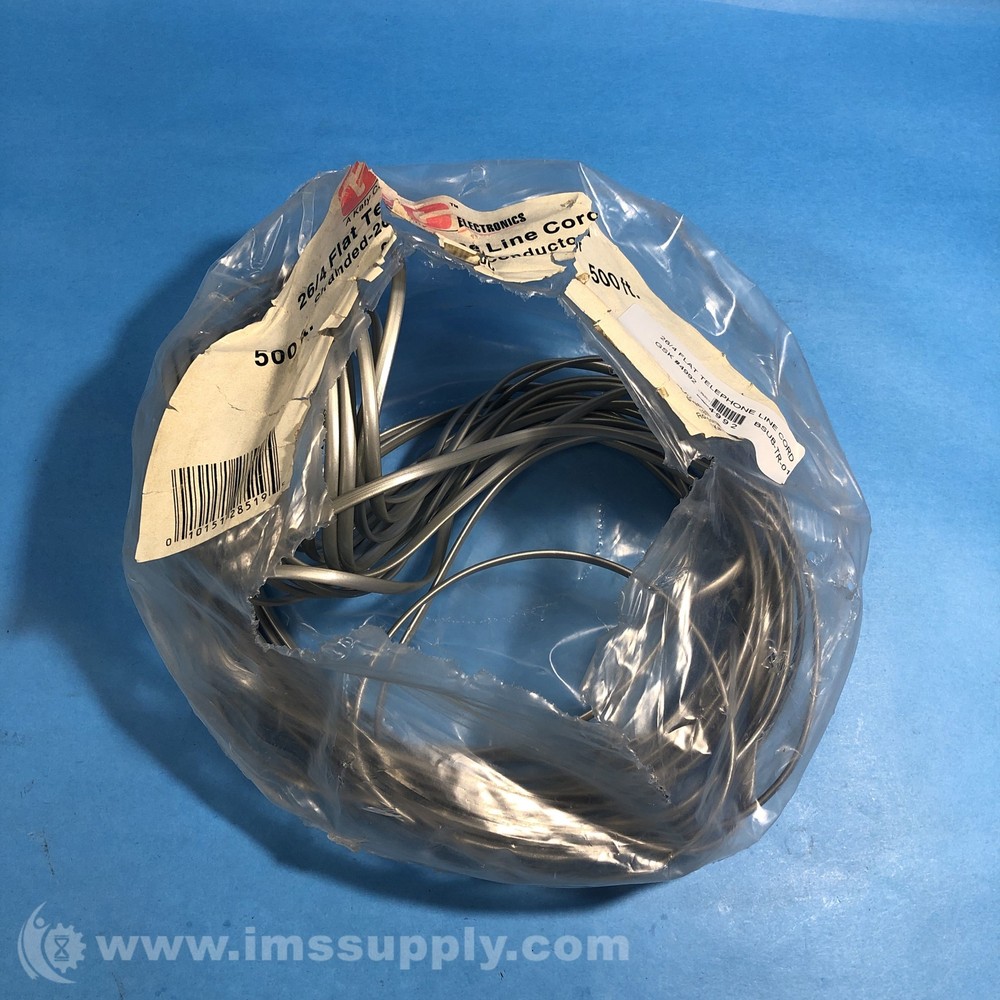 GC Electronics 30-9929, 500' Modular 4 Conductor Telephone Wire 6975