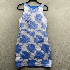 Hailey by Adrianna Papell Womens Mini Dress Multicolor Floral Sleeveless Size 10