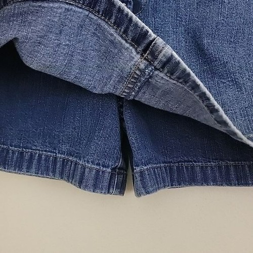 Gap Blue Denim Skorts Girls 8 - Picture 4 of 11