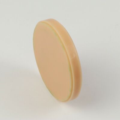 10PCS Dental Lab Wax Disc Block For Wieland CAD/CAM Milling System 98*12mm Beige