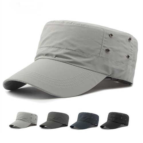 Men Casual Quick Drying Cadet Army Cap Sport Hat Outdoor Sun Hat Classic Cap - Picture 1 of 16