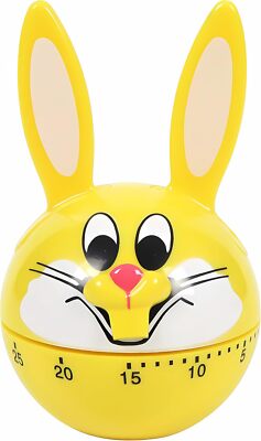 KURZZEITMESSER ''Hase'' Eieruhr Küchentimer Wecker Küchen-Timer Uhr bis 60min 04