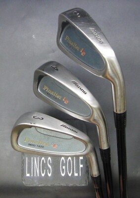 3er Set Mizuno Finalist LE MID Größe 3, 4 & 5 Eisen Regular Graphitschäfte
