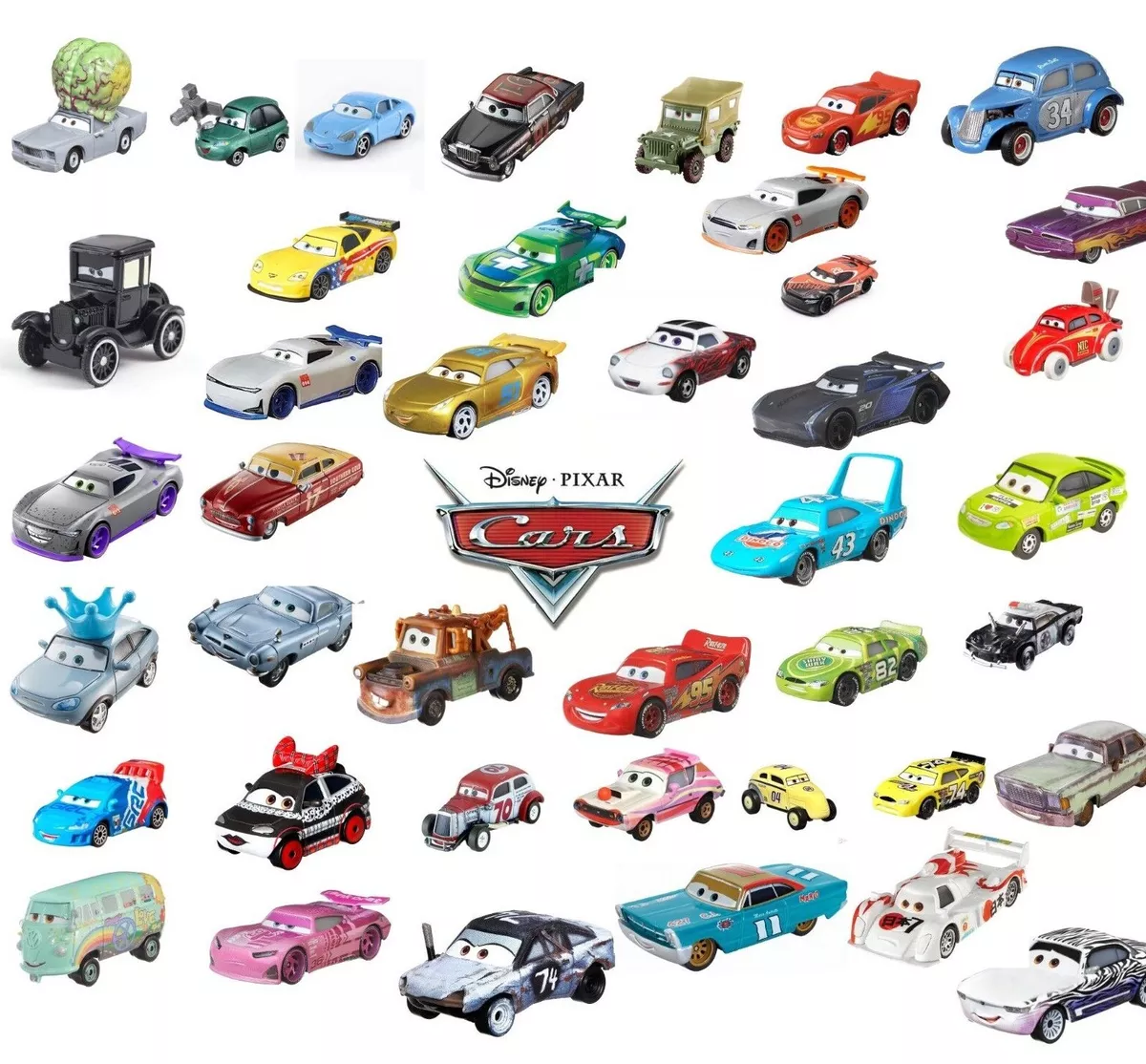 Disney Pixar Cars 1:55 Scale Die-Cast Vehicles NEW 2023! Collectible  Delight!