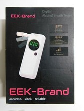 EEK-Brand At6500 Digital Alcohol Breath Tester Breathalyzer w/10 mouthpieces