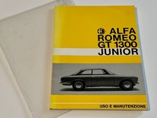 Alfa Romeo Gt 1300 Junior 105.30, Manuale, Uso e Manutenzione, Owner's Manual