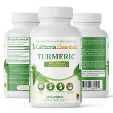 Turmeric Curcumin w/ BioPerine 650mg   Natural Immune  Joint Health 3 Pack