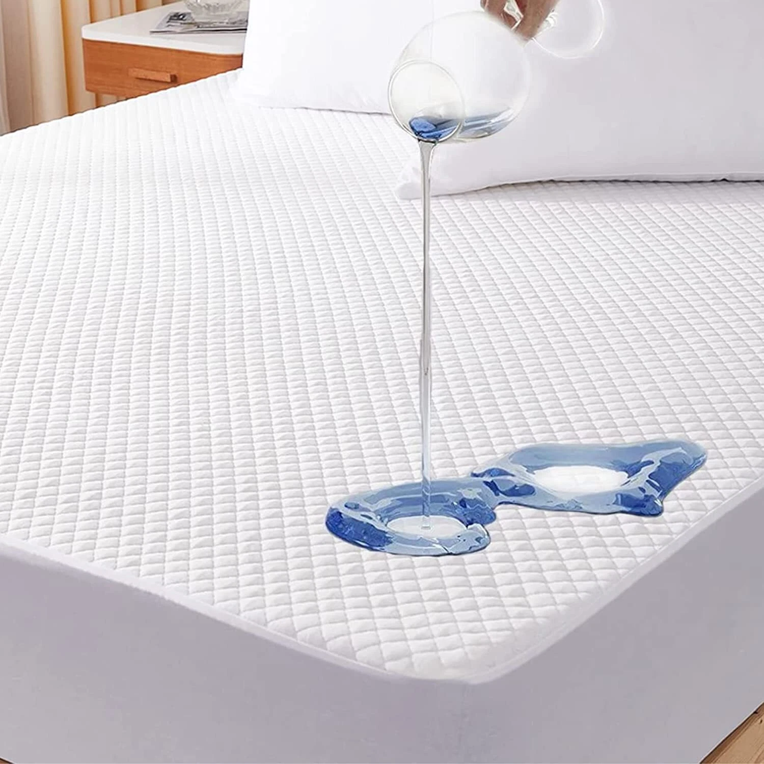 Premium Bamboo Waterproof Mattress Protector-100% Bamboo Fabric Surface Mattress
Opens in a new wind