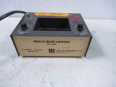 Laboratory Block Heater Lab Line Multi-Blok Heater 2090 Variable Temperature